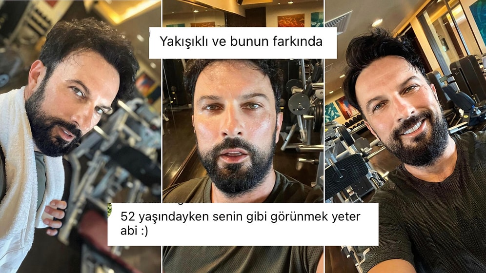 Pazar Sporunu Eksik Etmeyen Megastar Tarkan'ın Yakışıklılığı Dillere Düştü!