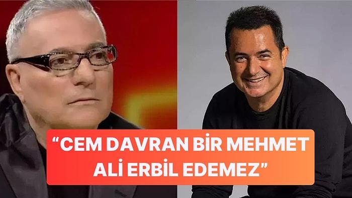 Mehmet Ali Erbil'den Acun Ilıcalı'ya Sert Sözler: "50 Yıldır Televizyon Starıyım, Ne Kanalım Ne Uçağım Var"