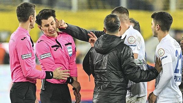 Ankaragücü-Çaykur Rizespor maçının ardından Hakem Halil Umut Meler'e saldıran Faruk Koca, futboldan ömür boyu men edilmişti.