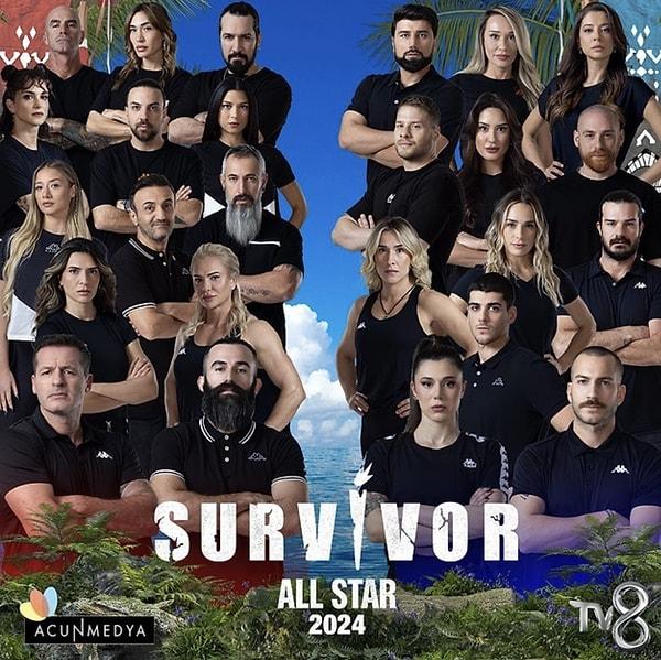 Her sene izleyicisini ekran başına kilitleyen ve gündemden düşmeyen Survivor'a geri sayım başladı. Survivor 2024, All Star konseptiyle 1 Ocak'ta ilk bölümüyle ekranlarda olacak.