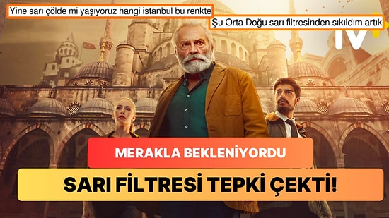 Haluk Bilginer'in Rol Aldığı "Türk Dedektif" Dizisine Sarı Filtresinden Dolayı İzleyicilerden Tepki Geldi!