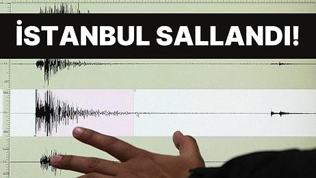 İstanbul'da Hissedilen Deprem! Yalova 4.1'le Sallandı!