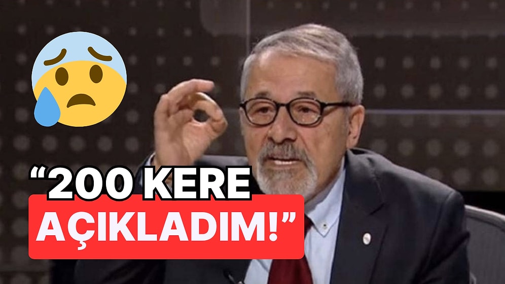 Naci Görür İstanbul Depremi ile İlgili Açıklamasına Gelen Soru Karşısında Yaka Silkti
