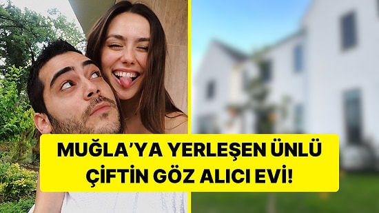 İstanbul'u Bırakıp Köyceğiz'e Yerleştiler! Berkay Hardal ve Dilan Telkök Çiftinin Şato Görünümlü Evi