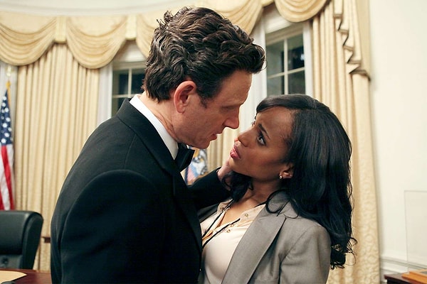 5. Tony Goldwyn ve Kerry Washington- Scandal (2011)