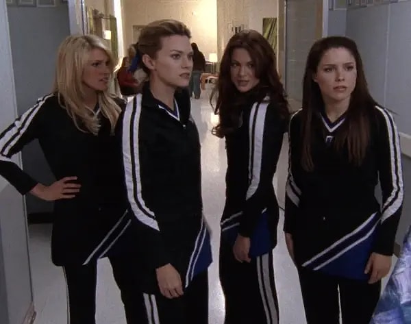 8. Bevin Prince, Hilarie Burton Morgan, Danneel Ackles ve Sophia Bush- One Tree Hill (2003)