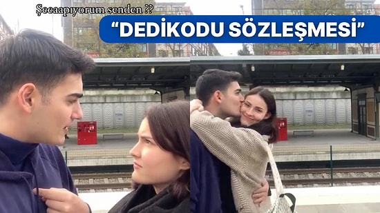 Kız Arkadaşı Dedikoduları Geç Anlatınca Adeta Dedikodu Sözleşmesi İmzalatan Adam