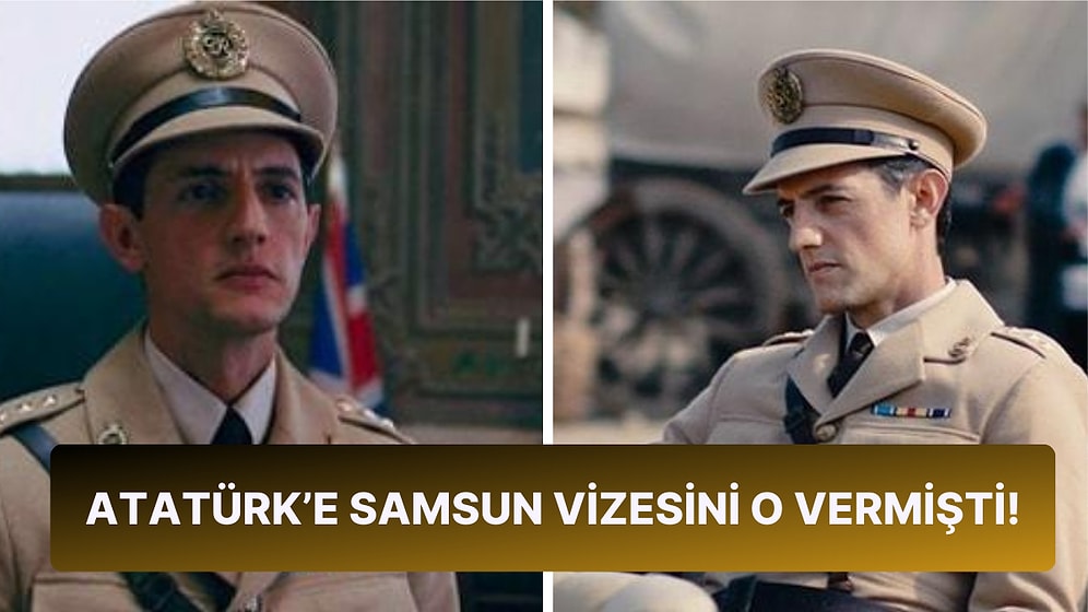 'Zaferin Rengi' Filminde Yer Alan Oyuncu Adam Bayraktar, İngiliz Yüzbaşı Rolüyle İlgili Detay Verdi!