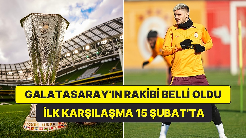 Galatasaray'ın UEFA Avrupa Ligi'ndeki Rakibi Belli Oldu!