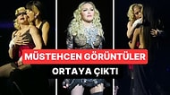 Yine Bir Şeylerin Peşinde: Madonna Konser Anında Yarı Çıplak Kadın Dansçısını Dudağından Öptü