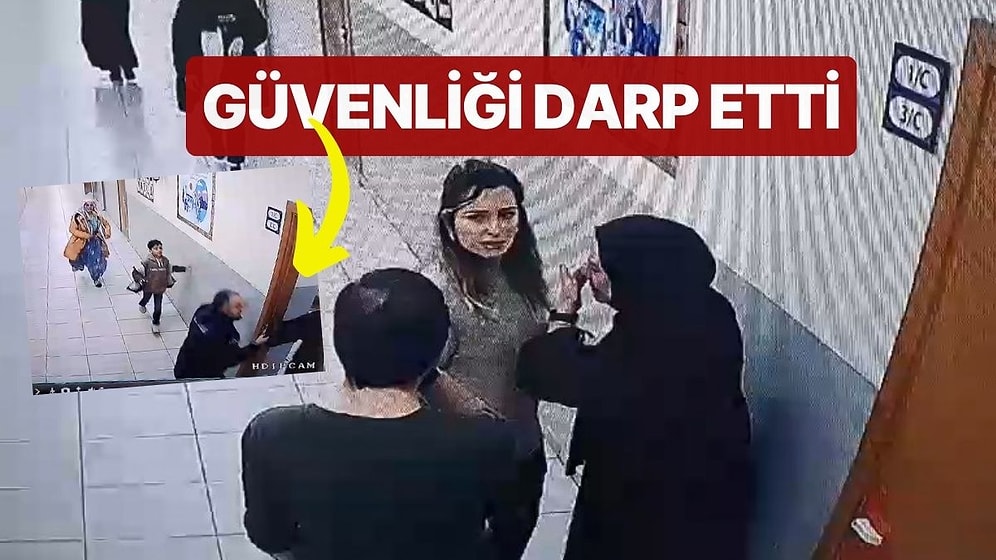 Zorla Okul Binasına Girdi, Hamile Öğretmene Saldırdı!