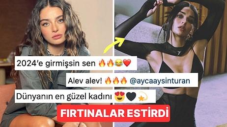 Ayça Ayşin Turan Verdiği İddialı Pozlarla Sosyal Medyada Fırtınalar Estirdi!