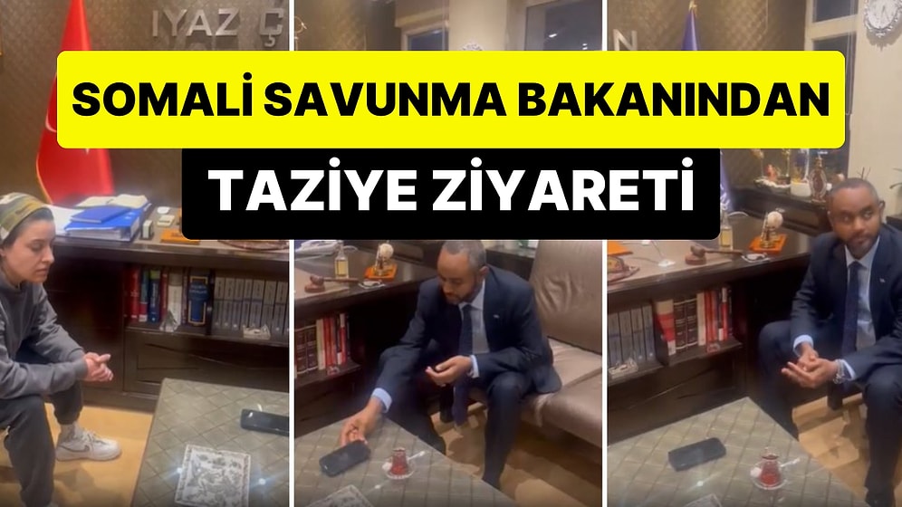 Somali Savunma Bakanı, Yunus Emre Göçer’in Ailesine Taziye Ziyaretinde Bulundu: Cumhurbaşkanı Telefonla Aradı