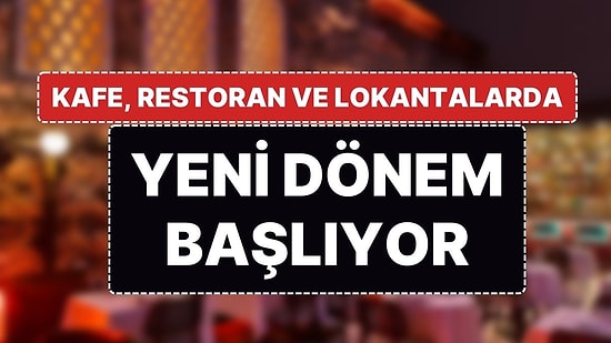 Ticaret Bakanlığı’ndan Fiyat Etiketi Kararı: Restoranlar Fiyatları Masaya Koyacak