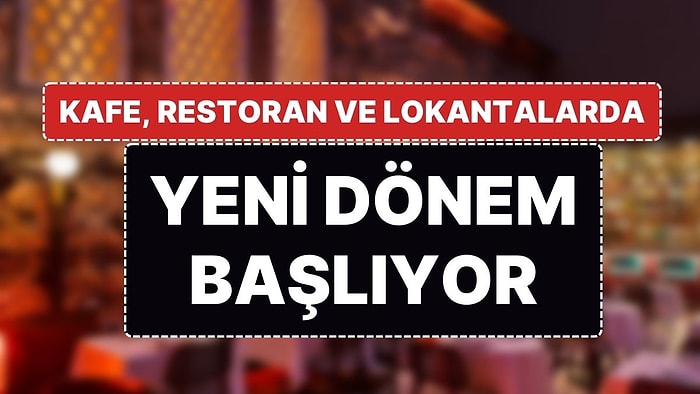 Ticaret Bakanlığı’ndan Fiyat Etiketi Kararı: Restoranlar Fiyatları Masaya Koyacak