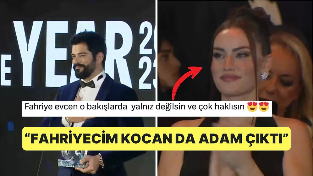 Burak Özçivit, GQ Ödül Törenine Damga Vuran Konuşmasıyla Fahriye Evcen'i Bir Kez Daha Kendine Aşık Etti!