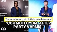 Parti Adamı Teoman Ödül Aldığı GQ Man of the Year Türkiye'nin After Party'sine Yükselince Olanlar Oldu!