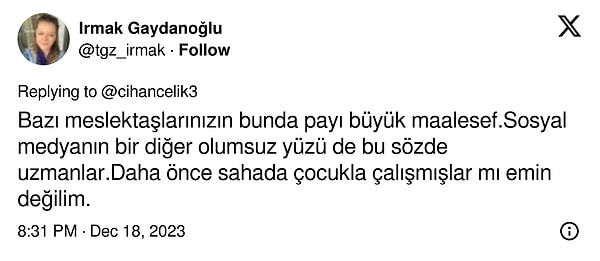 Uzmanlara danışman yetiştirilemeyen çocukların sorunlarında yeni nesil bilgilerin de sorgulanması gerektiğini düşünenler de olurken,