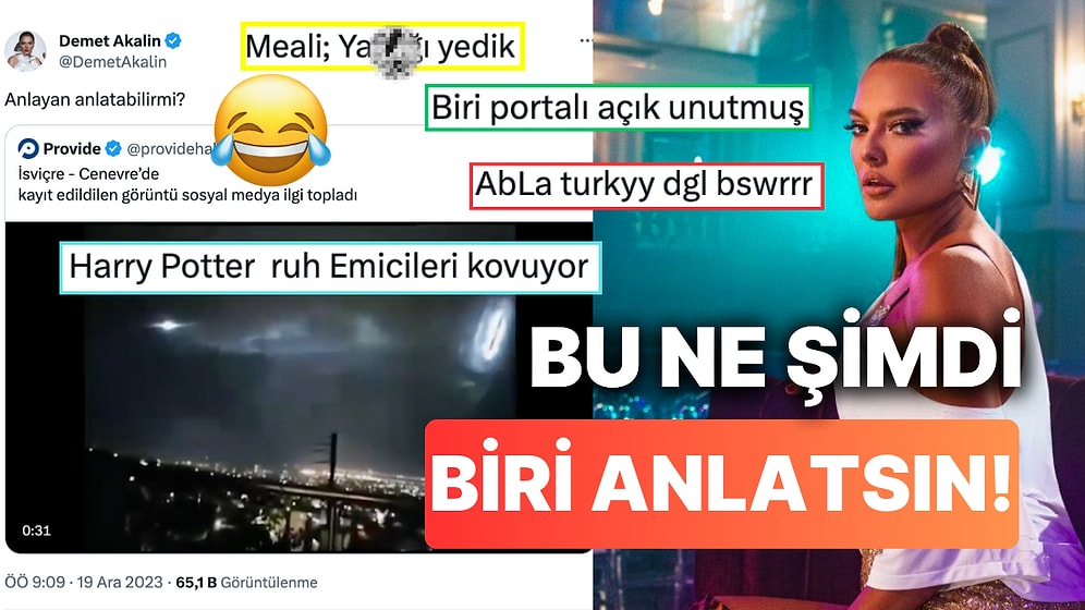 İsviçre'de Yaşanan Hava Olayını Anlamadığı İçin Yardım İsteyen Demet Akalın'a Gelen Birbirinden Güzel Cevaplar