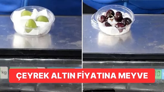 Erik ve Kirazın Kilo Fiyatı Altınla Yarışıyor: Hamile Kadınlar Tercih Ediyor