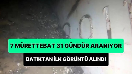 Zonguldak’ta Batan Kafkametler Gemisi Su Altında İlk Kez Görüntülendi: 7 Mürettebat 31 Gündür Aranıyor