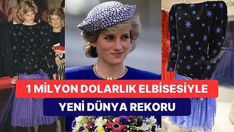 Gönüllere Taht Kurmuş Prenses Diana'nın Elbisesi Satıldığı Fiyatla Yeni Bir Dünya Rekoruna İmza Attı