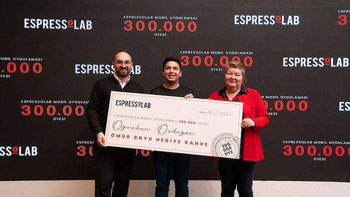 Espressolab’in Düzenlediği Ömür Boyu Kahve Kampanyası’nın Kazananı Belli Oldu