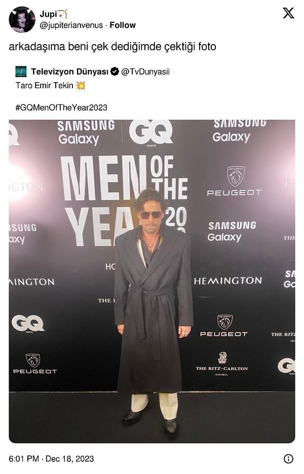GQ Ödülleri mizahşörlerin radarından kaçmadı.