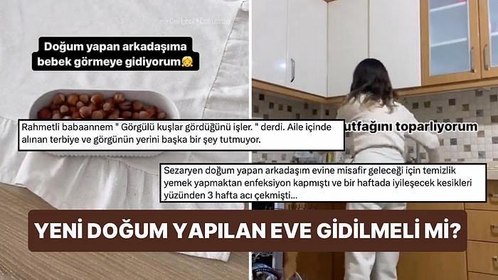 Yeni Doğum Yapan Arkadaşına Hazırlık Yaparak Giden Kullanıcı "Dünyada Hala İyi Şeyler Oluyor" Dedirtti