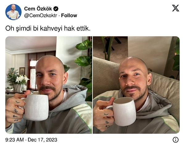 Geçtiğimiz gün "Oh şimdi bi kahveyi hak ettik" açıklamasıyla paylaşım yapan Lavanta Reis, Twitter (X) kullanıcılarının komik kahve içme bahanelerine konu oldu.