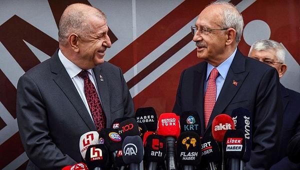 Ümit Özdağ, İYİ Parti'nin iş birliği çağrılarına yanıt vermediğini, randevu taleplerini yanıtsız bıraktığını açıkladı.