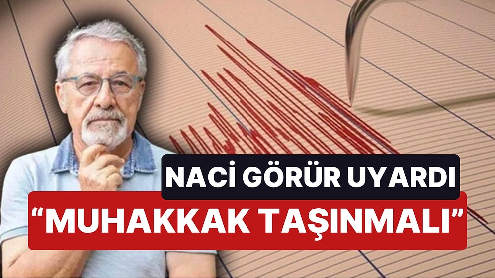 Naci Görür TOGG Fabrikasının Yer Aldığı İlçe İçin Beklenmedik Bir Deprem Uyarısında Bulundu!