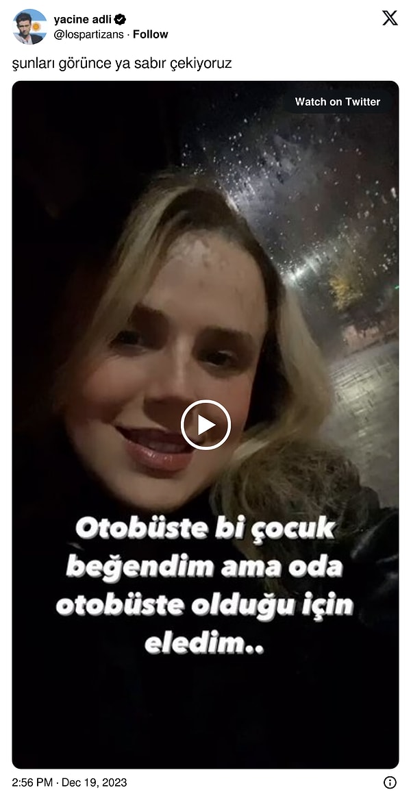 O paylaşıma gelen tepkiler: 👇