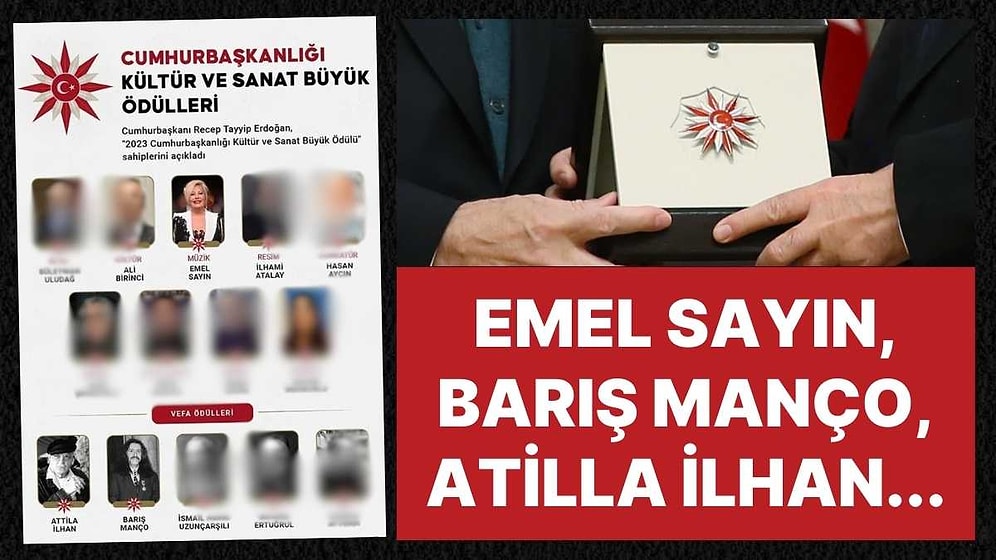 Cumhurbaşkanlığı Kültür ve Sanat Ödülleri Sahiplerini Buluyor