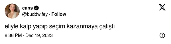 O emojiyi kullanan da kalmadı.