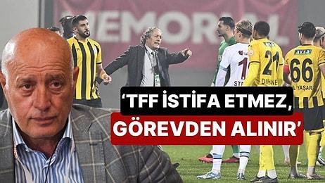 Takımını Maçtan Çeken İstanbulspor Başkanı Sarıalioğlu'ndan İlk Açıklama: 'TFF İstifa Etmez, Görevden Alınır'