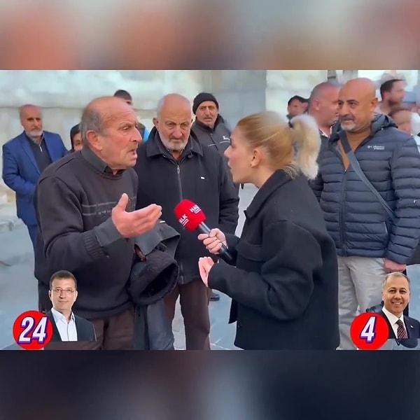 O iddiayı yeniden gündeme getiren vatandaş, İmamoğlu'na tepkisi dile getirirken yaşanan tartışmanın devamında ise, 'Deprem açık saçık giyinenler yüzünden oldu' dedi.
