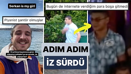 YouTube'un En Eski Videolarından Biri Olan "Serkan is My Girl"ün Sahiplerini Bulan Sosyal Medya Kullanıcısı