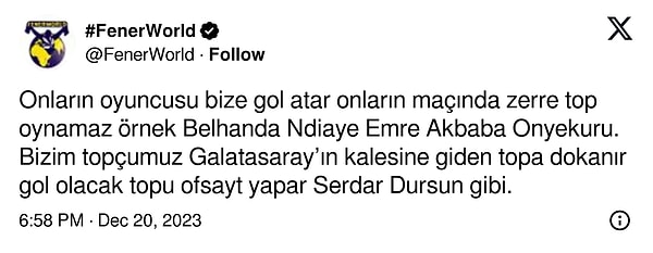 Bir dönem Fenerbahçe forması giyen Serdar Dursun'un talihsiz anına gelen tepkiler şöyleydi👇