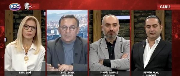 Sözcü TV’ye katılan ve Akşener’in sinirlerinin bozulduğunu söyleyen Deniz Zeyrek, muhalefet partisinin, muhalefetteki bir diğer partiye savaş açmasının çok ilginç olduğunu ifade etti.