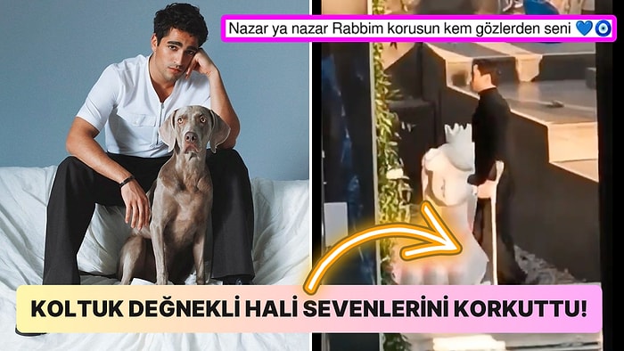 Sahne mi Gerçek mi? Mert Ramazan Demir'in Koltuk Değnekli Görüntüleri Sevenlerini Bir Hayli Üzdü!