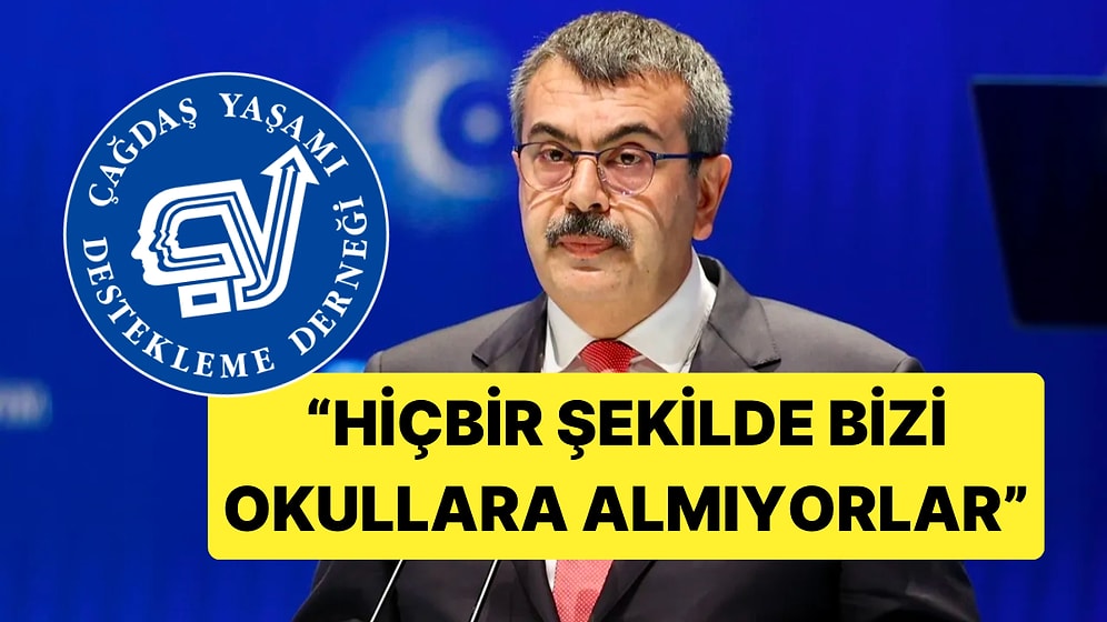 Çağdaş Yaşamı Destekleme Derneği, MEB'in Yaptığı 2 Bin Protokol Arasında Yer Almadıklarını Söyledi