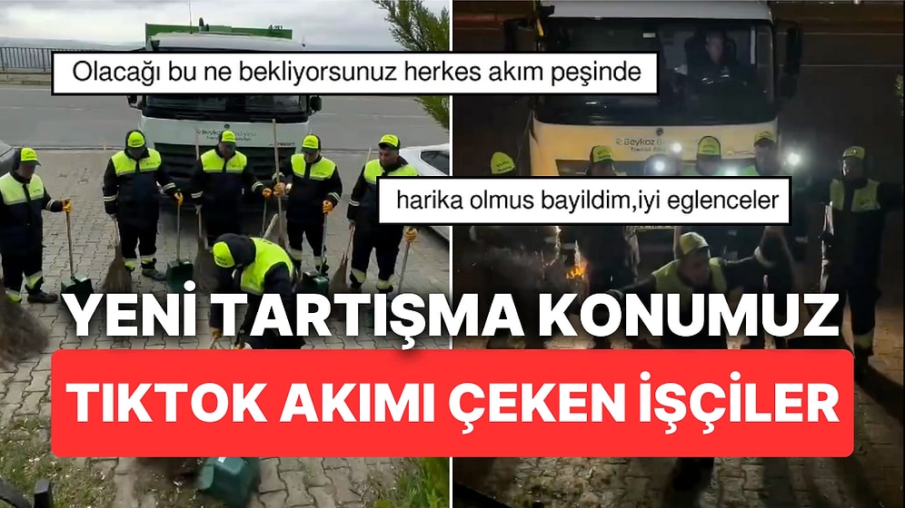 Belediye İşçilerinin TikTok'taki Popüler Dans Akımına Katılması Sosyal Medyayı Resmen İkiye Böldü