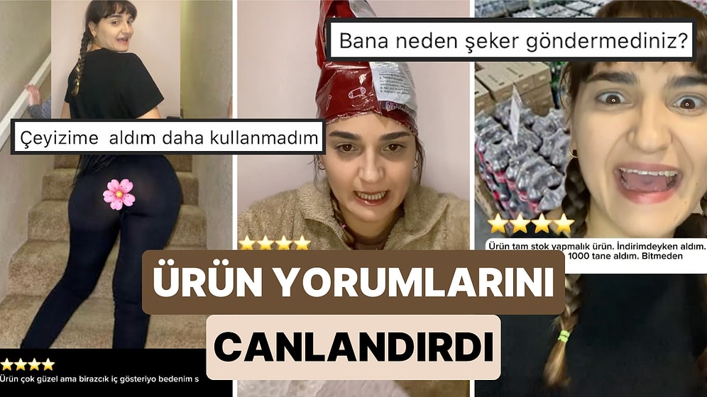 Alışveriş Sitelerine Gelen Ürün Yorumlarını Canlandıran Sosyal Medya Kullanıcısı Yaptığı Tiplemelerle Güldürdü