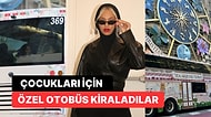 İkonik Çift Beyonce ve Jay-z Çocuklarına Noel Süslerini Göstermek İçin Özel Otobüs Kiralayıp Şehirde Gezdi