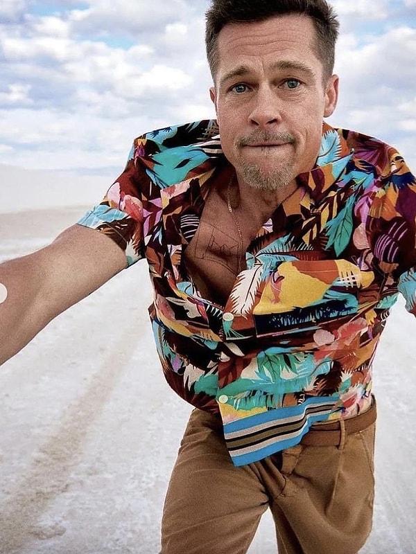 Brad Pitt geçtiğimiz günlerde 60 yaşına girdi, yakışıklılığı ve karizmasından bir şey kaybetmeyen ünlü herkesi şoke etmeye devam ediyor.