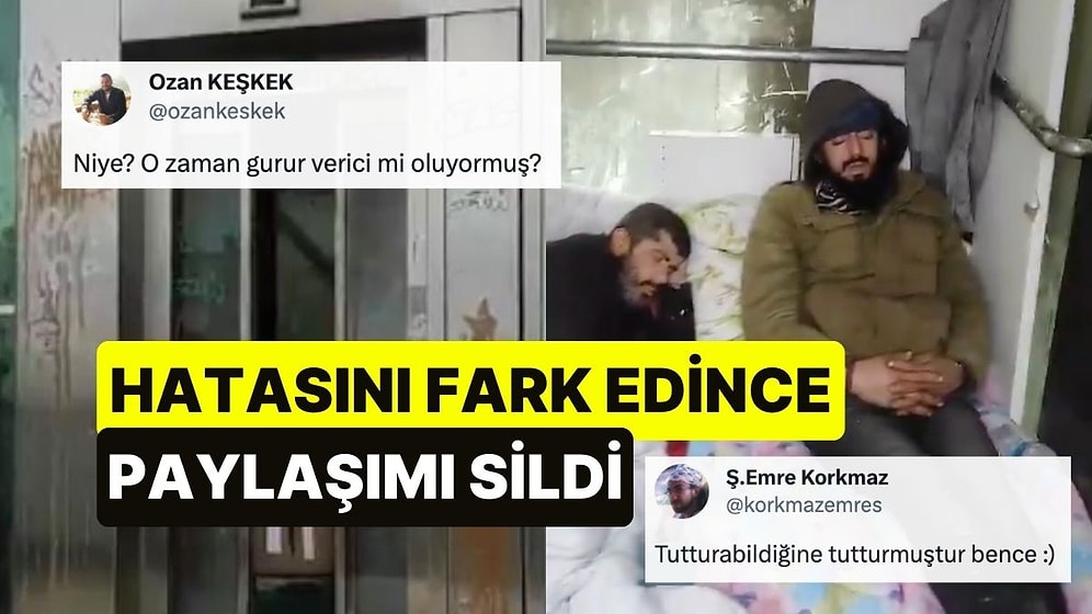 Bakanlığa Ait Metro Asansörü Üzerinden İmamoğlu'nu Eleştirdi: Hatasını Fark Edince Paylaşımı Sildi