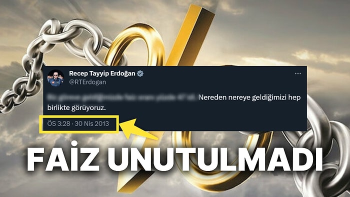 Cumhurbaşkanı Erdoğan'ın 10 Yıl Önceki Paylaşımı Faiz Artınca Yeniden Gündem Oldu