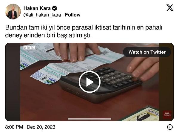 Merkez Bankası eski baş ekonomisti Prof. Dr. Ali Hakan Kara, 2. yıldönümünde çıkış sapağına girilen KKM'yi anlattı.