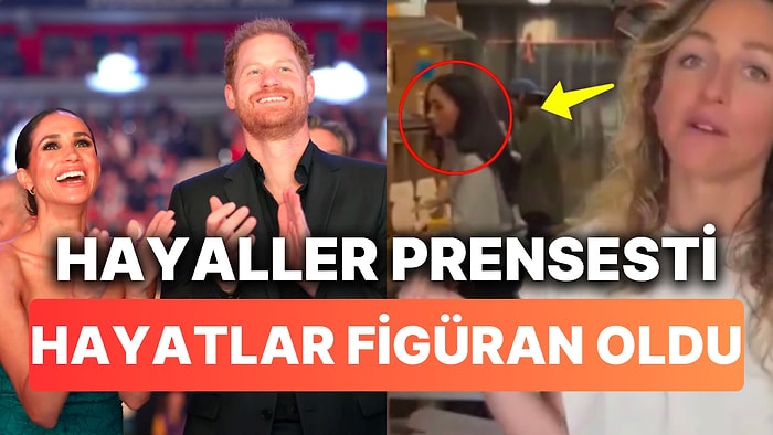 Kraliyet Ailesi'ne Gelin Giderken Bambaşka Bir Hayata Adım Atan Megan Markle Oyunculuktan Figüranlığa Düştü